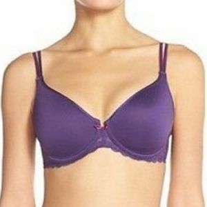 Chantelle Merci Spacer Lace-Trim T-Shirt Bra 36DD
